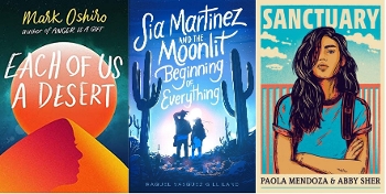YA Latinx SciFI covers Each of Us a Desert, Sia Martinez, Sanctuary