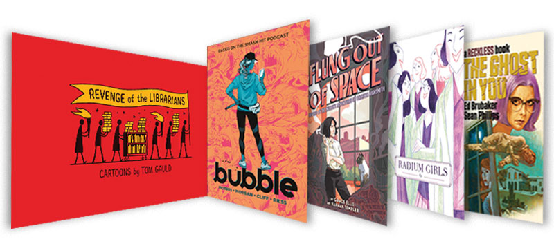 9 Adult Graphic Novels for Teens Sophisticated Takes on History, Humor, Sci-Fi, and More School Library Journal image image