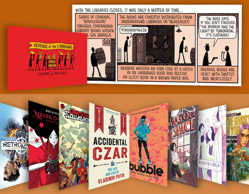 9 Adult Graphic Novels for Teens Sophisticated Takes on History, Humor, Sci-Fi, and More School Library Journal photo