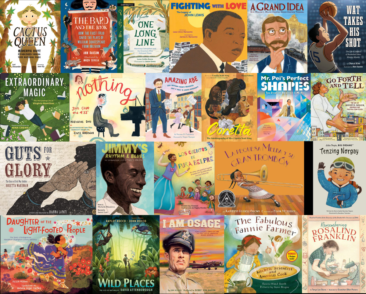 22 Recent Picture Book Biographies of Fascinating People