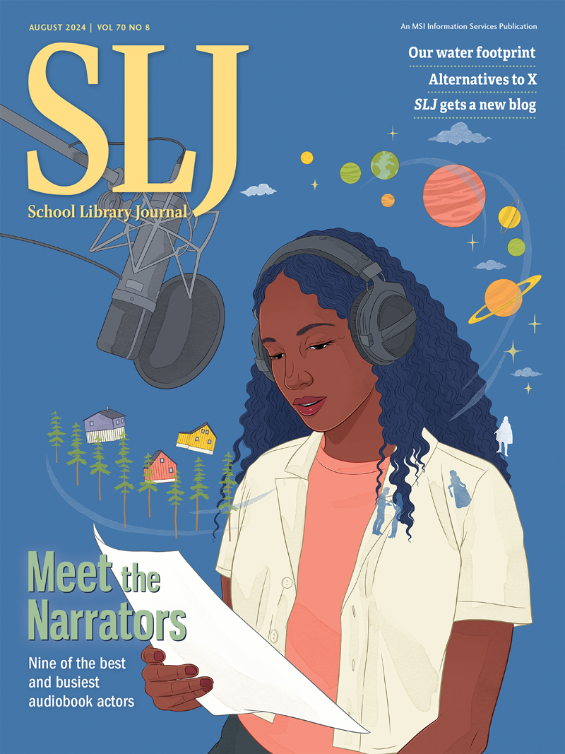 SLJ August 2024 Cover