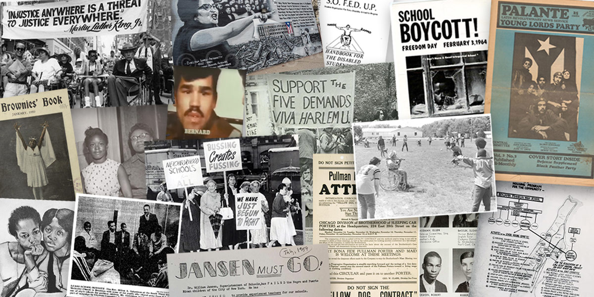 New York City Civil Rights History Project Home page Screenshot