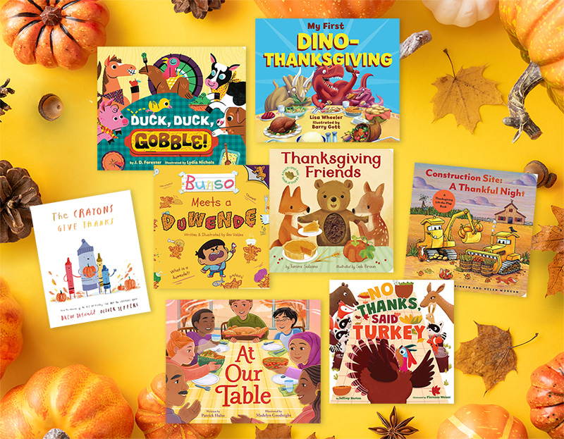 Thankful for Books: 8 Board and Picture Books to Celebrate Thanksgiving