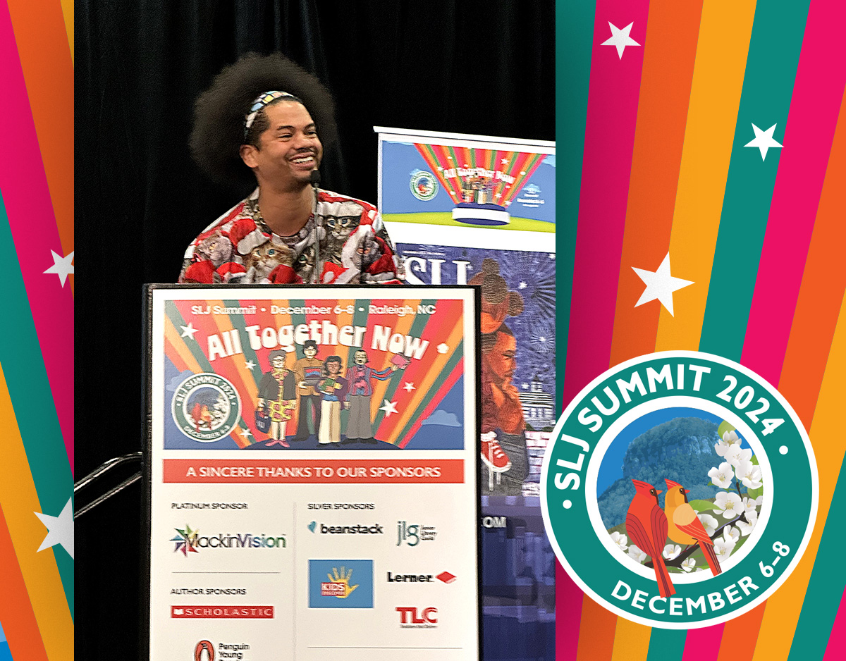 Mychal Threets Discusses Diversity in Librarianship, Mental Health, and More | 2024 SLJ Summit