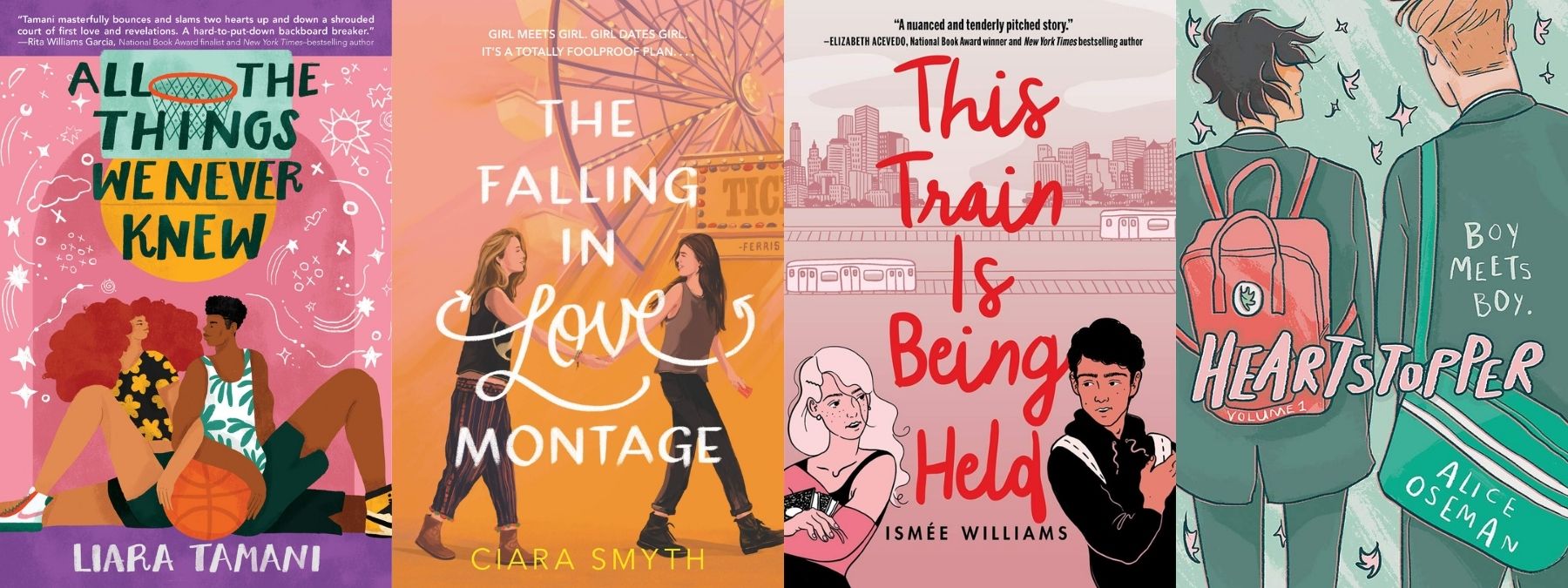 All the Things We Never New, The Falling in Love Montage, This Train is Being Held, and Heartstopper covers